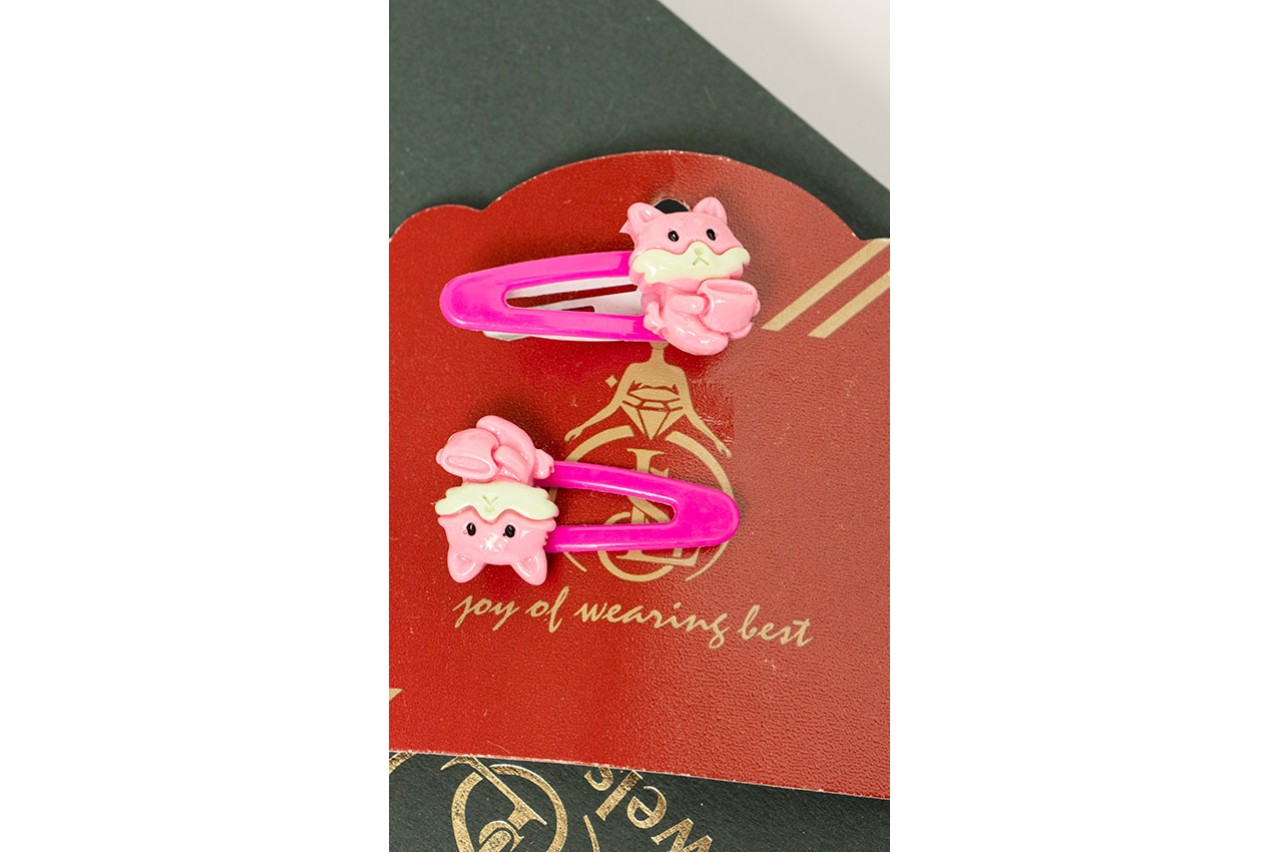 Animated Cat kids hair clips (5 colour)