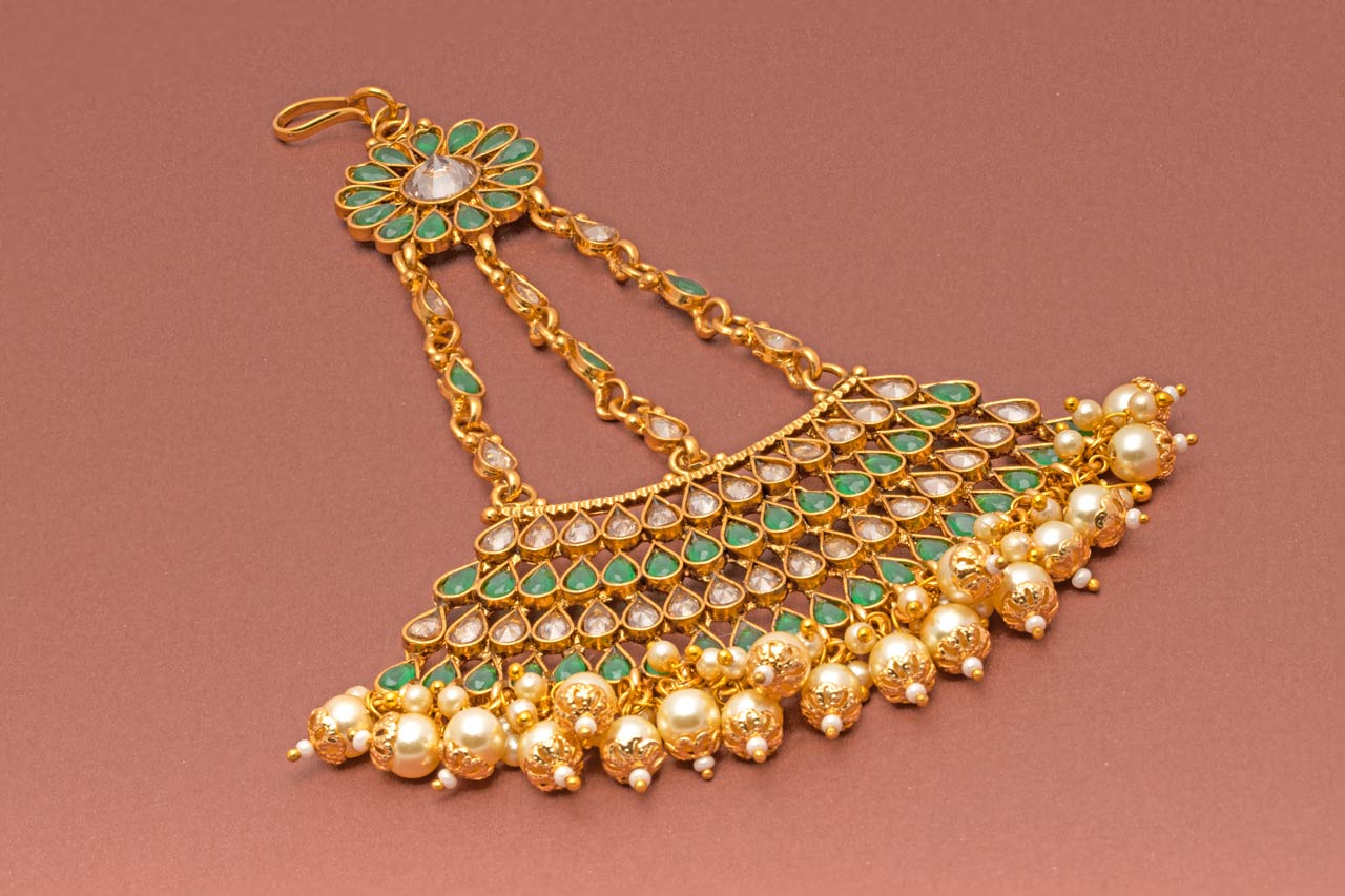 Beautiful Kundan Headpiece 