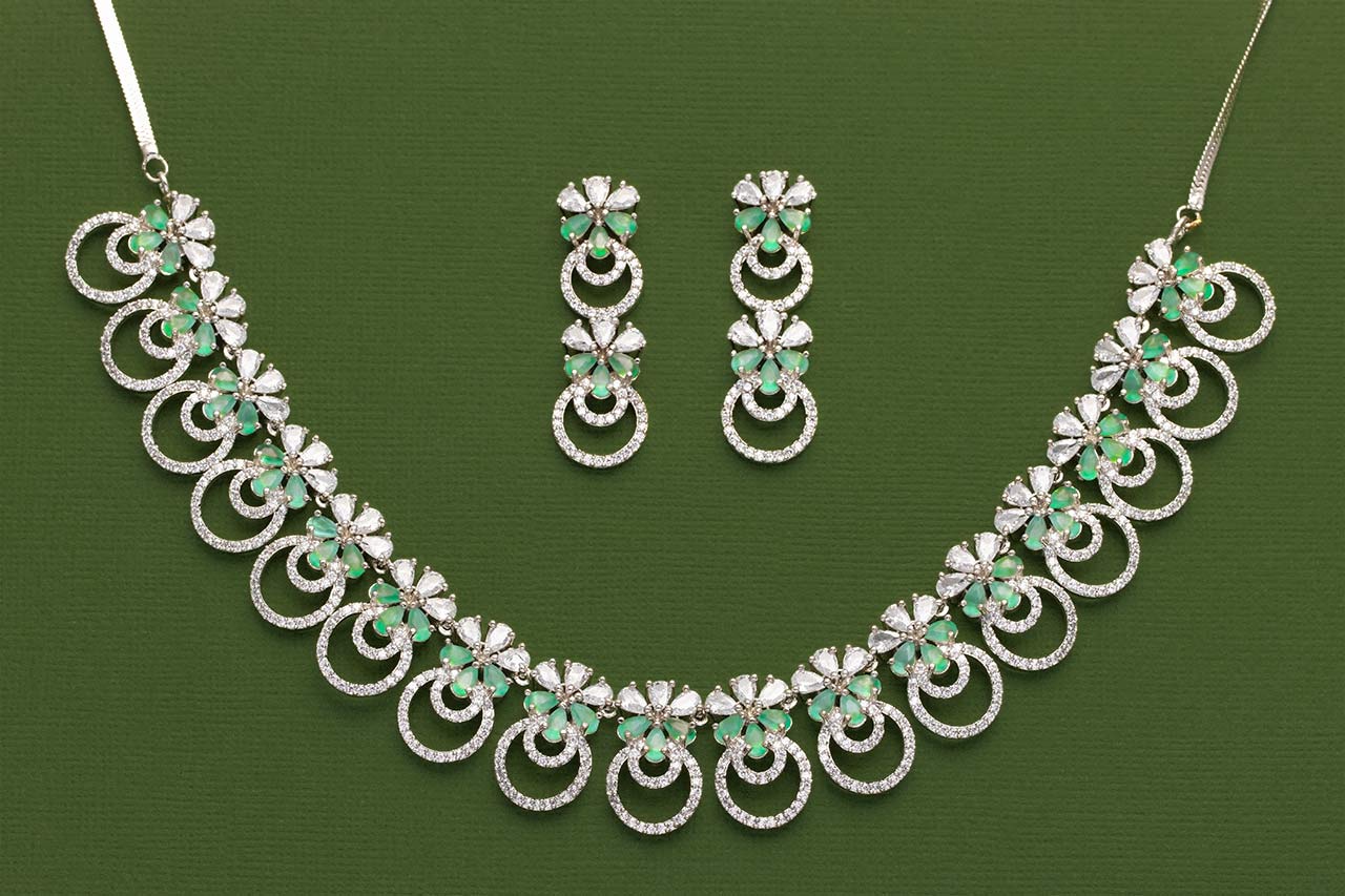Elegant Designer AD necklace