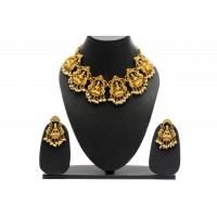 Temple Lord Laxmi necklace 