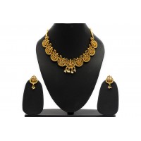 Amazing Temple Lord Laxmi necklace 