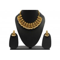 Astonishing Temple Lord Laxmi necklace 