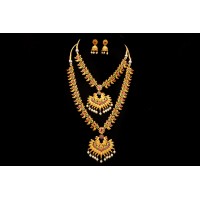 Peacock Pattern Two-in-one necklace 