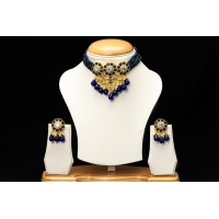 Beads Kundan Choker (2 colours)