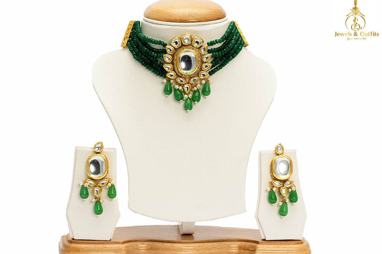 Premium kundan Choker (2 Colours)