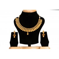 Stylish Traditional Golden Neck piece