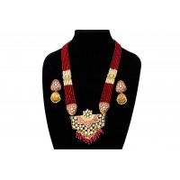 Stunning Kundan long pendant 