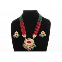 Multicolor pendant necklace 
