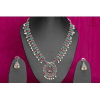 Amazing oxidised silver Necklace (4 colours)