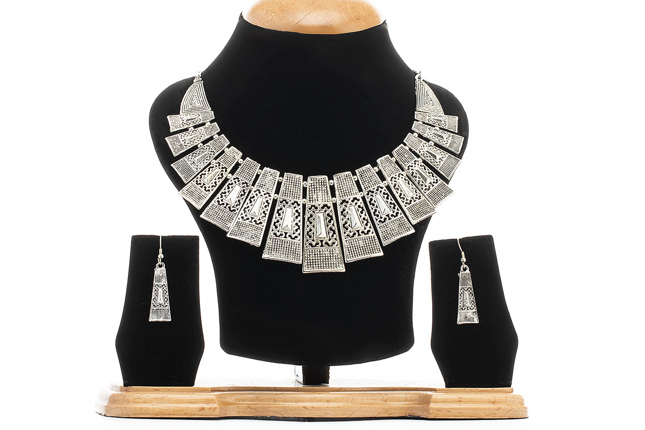 Designer Oxidised Necklace