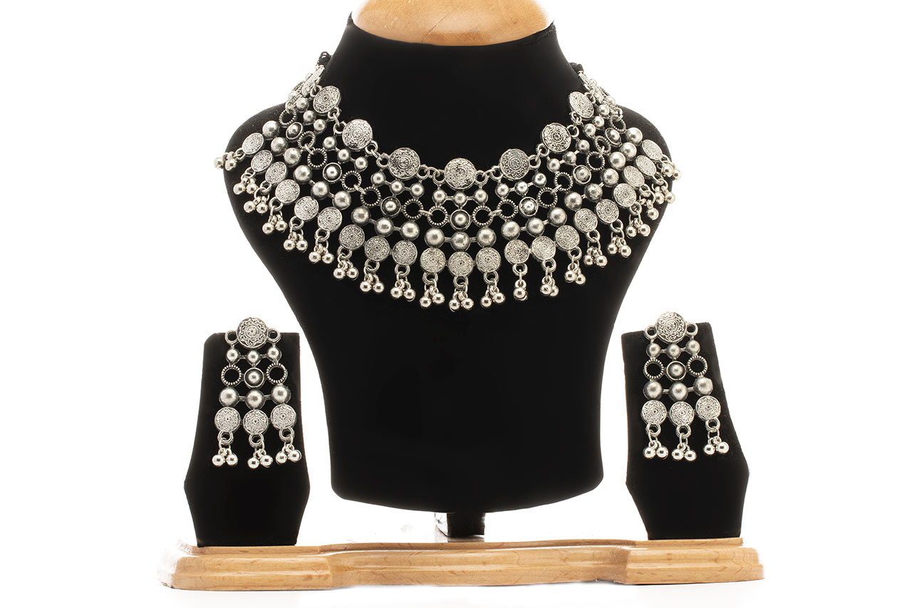 Oxidised Necklace