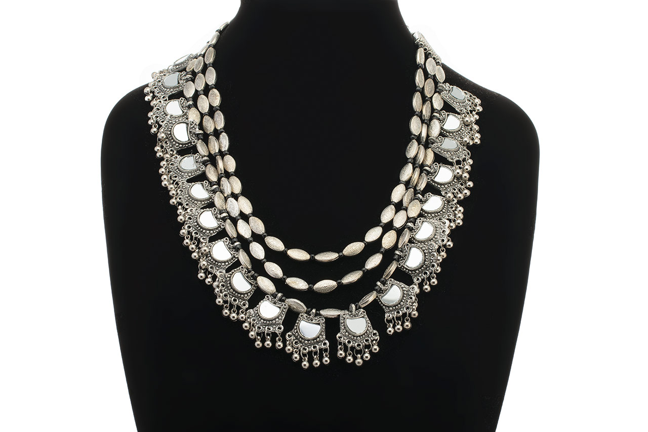 Luxuriant Oxidised Necklace