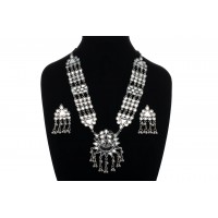 Impressive oxidised silver Necklace