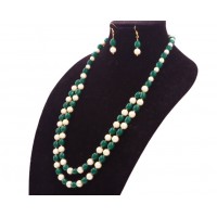 Glass pearl bead Necklace