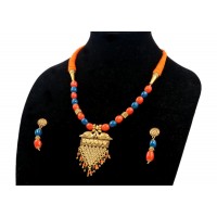 Beaded Necklace with pendent