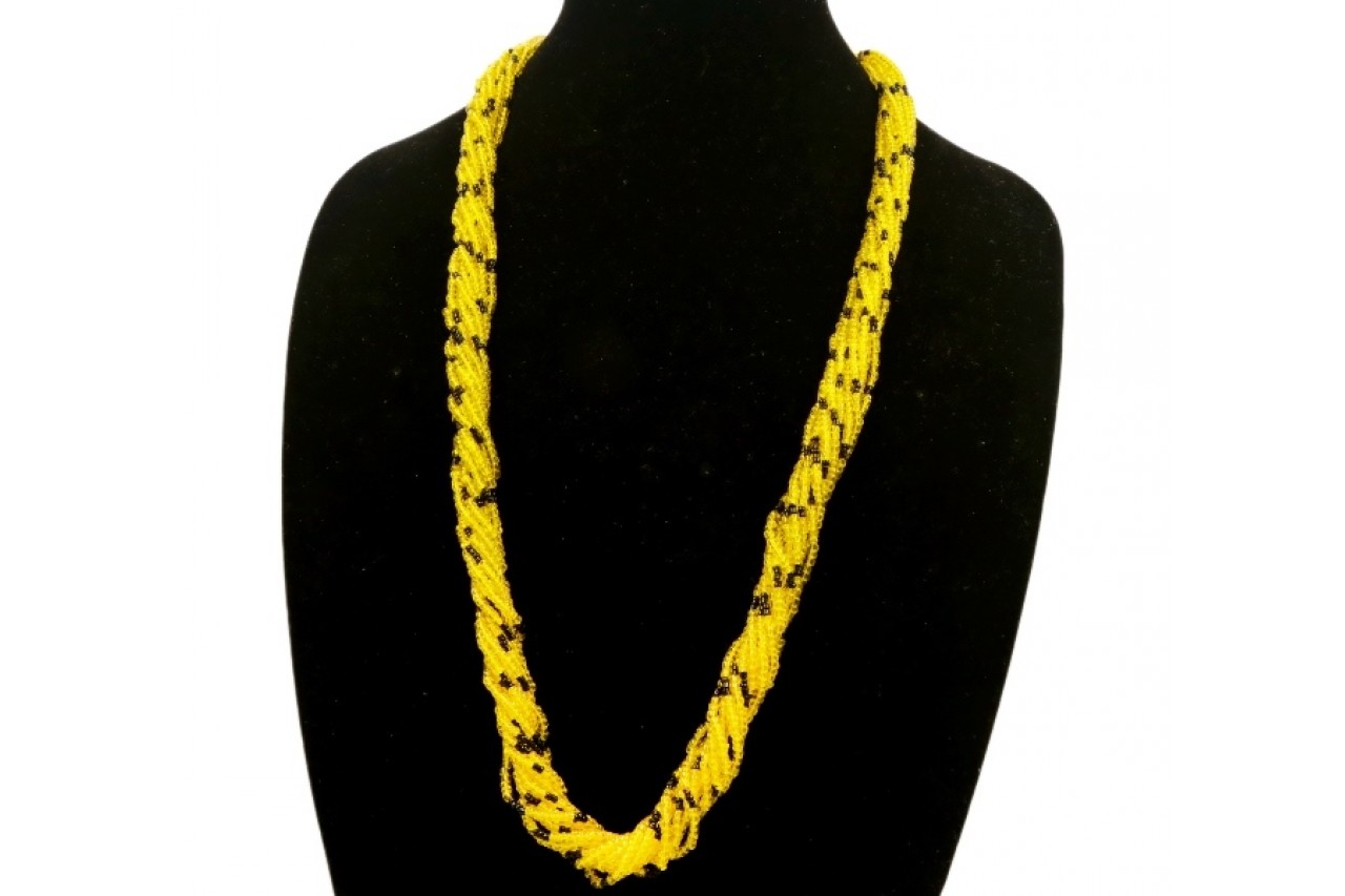 Seed Glass Bead Necklace