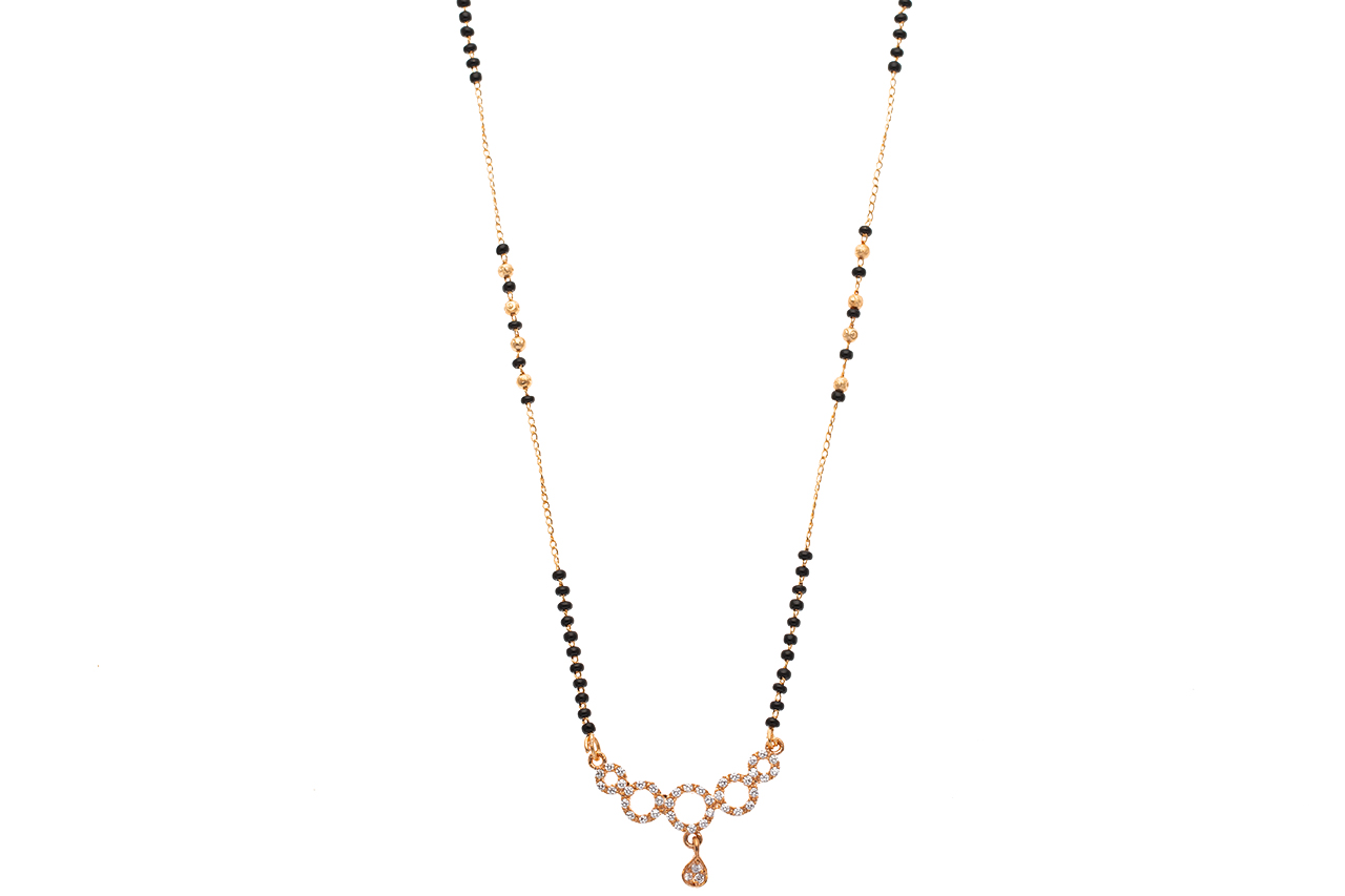 Designer Wheel Pattern Mangalsutra