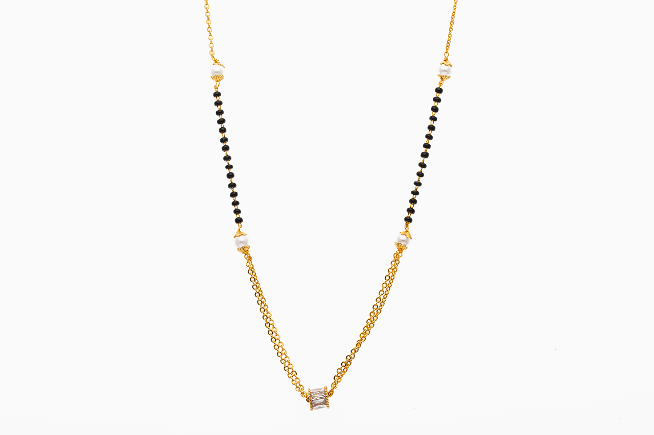 Traditional Golden Pattern Mangalsutra