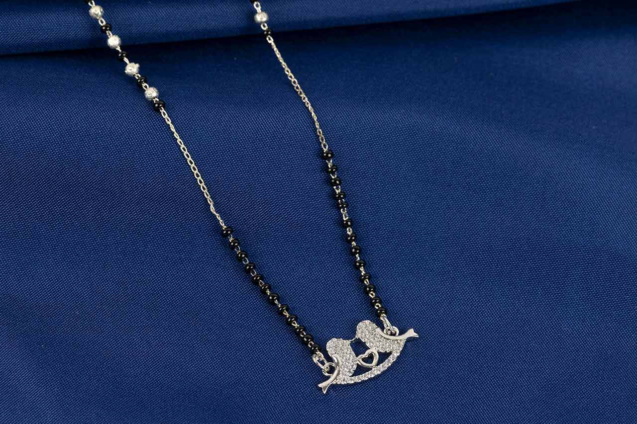Two Bird Pattern Mangalsutra (2 colours)