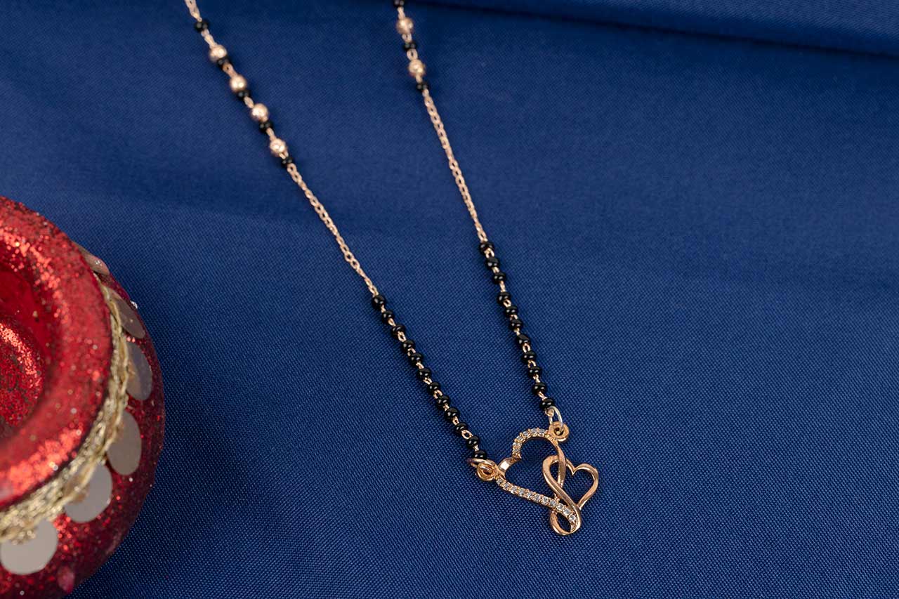 Heart Mangalsutra (2 colours)