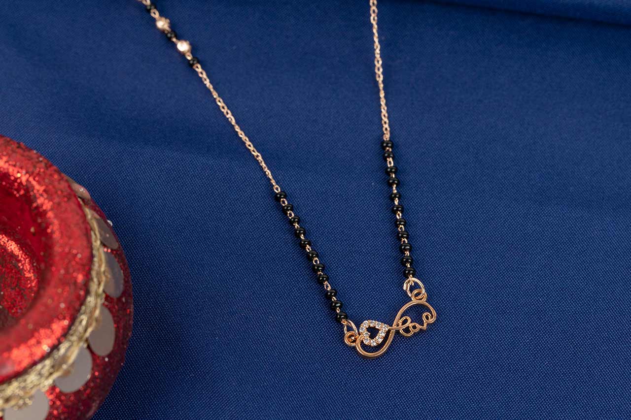 Infinity with love Mangalsutra(2 colours)
