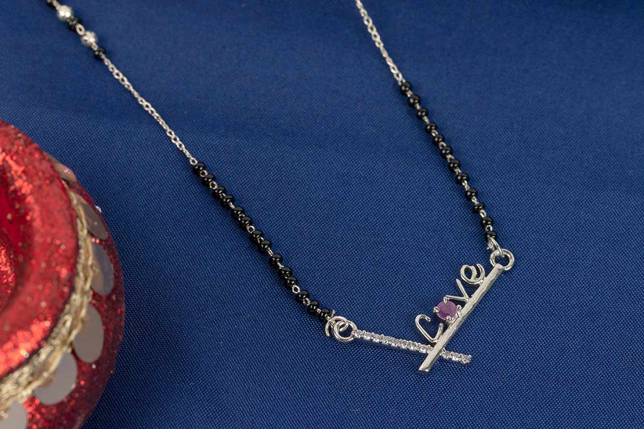 Elegant Love sign Mangalsutra