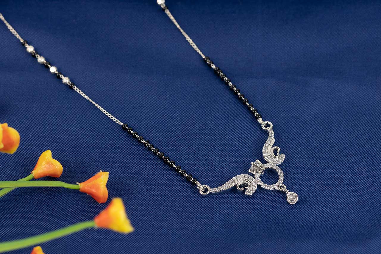 Amazing Silver Mangalsutra