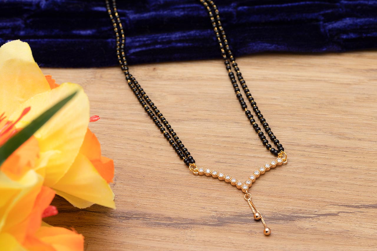 Mangalsutra with Tassel drop