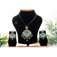 Beautiful Meenakari pendant set