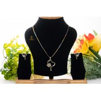 Heart shape pendant set