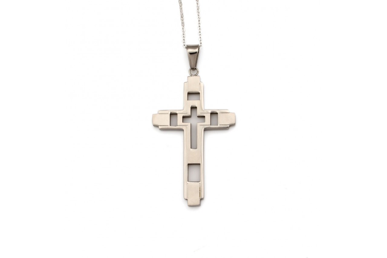 Cross pendent