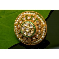 Latest Kundan Cocktail Ring