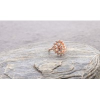 AD  flower pattern  ring