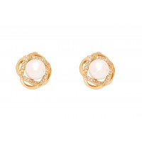 Clip on Pearl Stud
