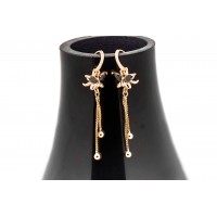 Tassel drop with butterfly