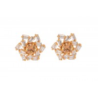Star Shape Cubic Zirconia Studs