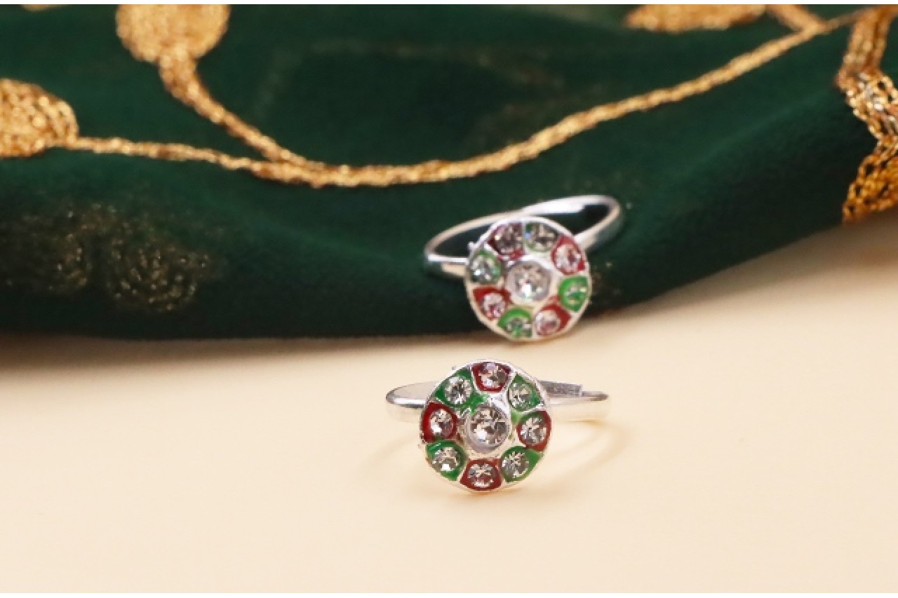 Round shaped Toe Rings 