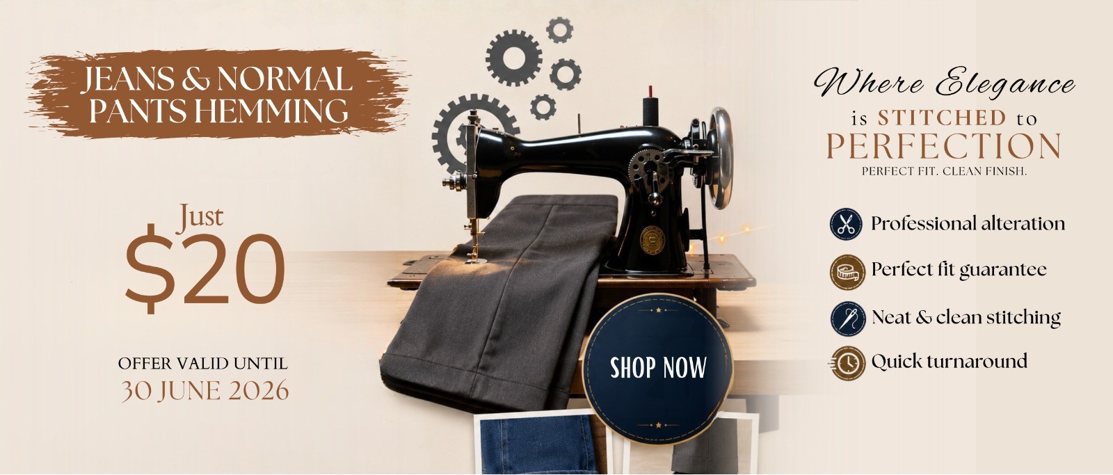 stitching banner