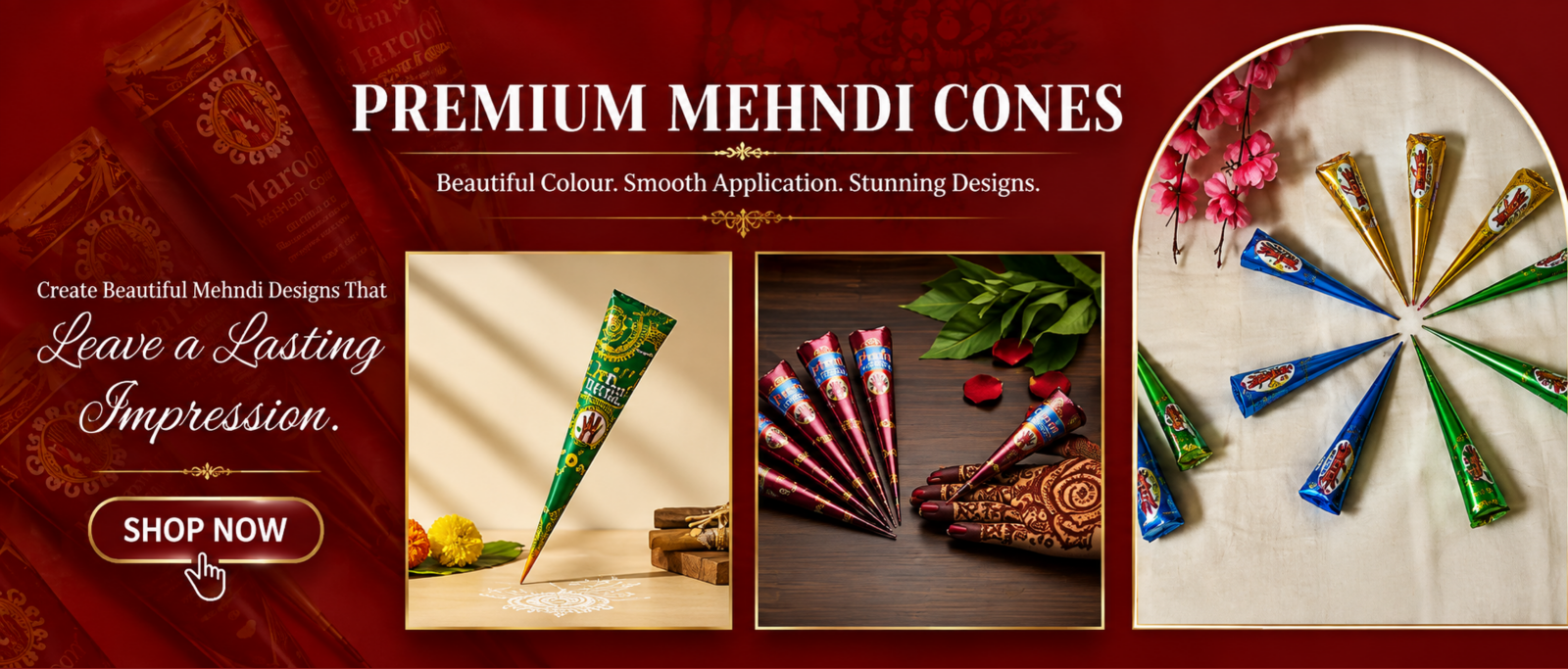 MEHNDI CONES