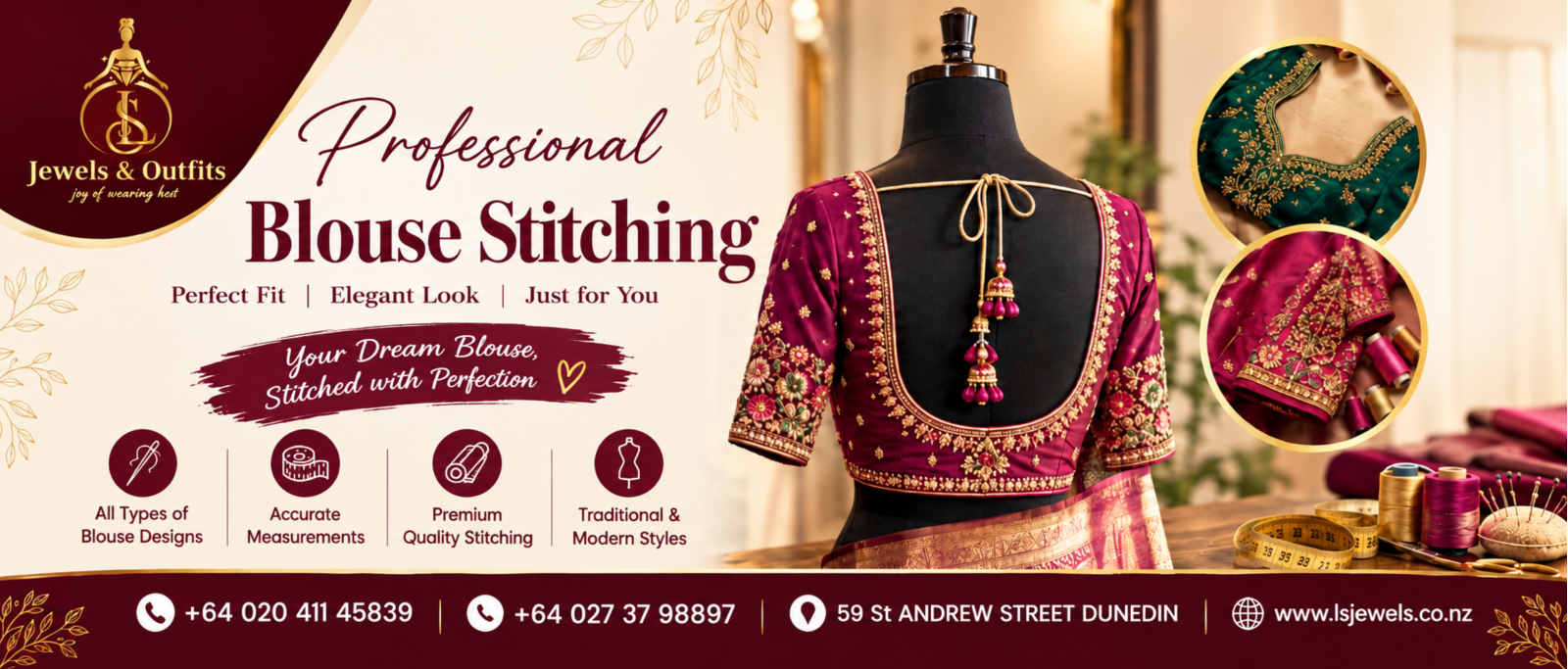 blouse stitching